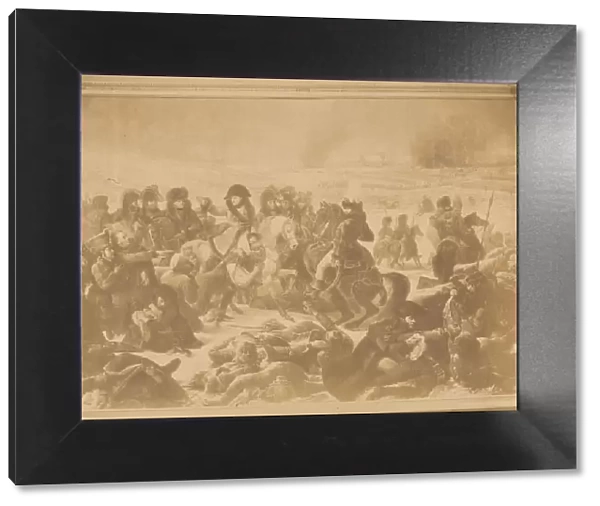 [Reproduction of Napoleon on the Battlefield of Eylau by Antoine-Jean Gros], 1850s