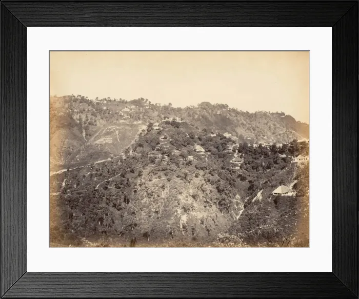 Framed Print : View of Simla, 1850s. Creator: Unknown Framed Print : View of Simla, 1850s. Creator: Unknown