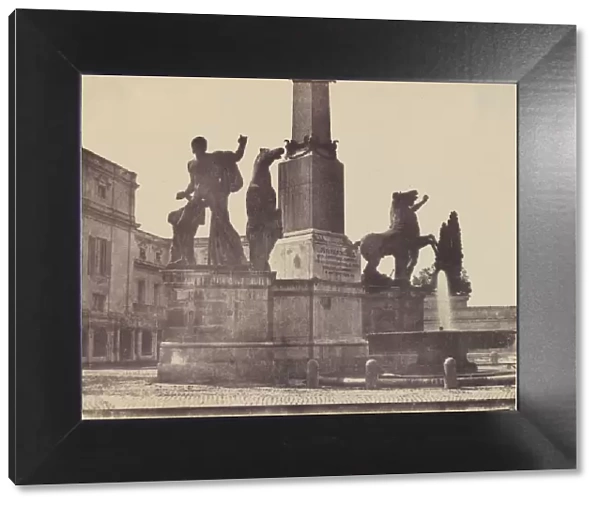 Rome, Quirinale, ca. 1855. Creator: Unknown