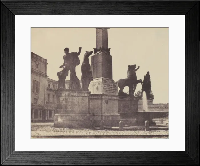 Framed Print : Rome, Quirinale, ca. 1855. Creator: Unknown Framed Print : Rome, Quirinale, ca. 1855. Creator: Unknown