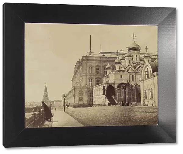 [View of Part of the Grand Palais and the Cathedral of the Annunciation at the Kremlin]