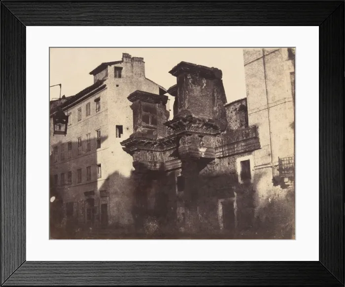 Framed Print : Le Colonnacce, Rome, ca. 1855. Creator: Unknown Framed Print : Le Colonnacce, Rome, ca. 1855. Creator: Unknown