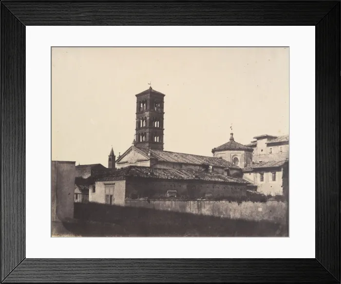 Framed Print : Santa Pudenziana, Rome, 1850s. Creator: Unknown Framed Print : Santa Pudenziana, Rome, 1850s. Creator: Unknown