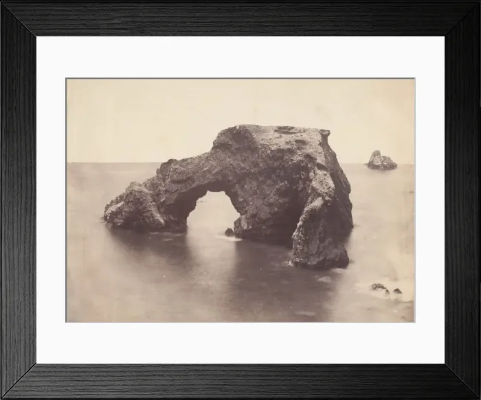 Framed Print : Infernal Rock, Chincha Islands, ca. 1870. Creator: Unknown Framed Print : Infernal Rock, Chincha Islands, ca. 1870. Creator: Unknown
