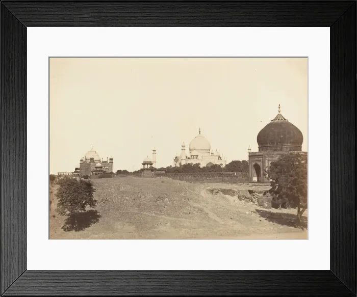 Framed Print : The Taj Mahal, Agra, 1858-61. Creator: Unknown Framed Print : The Taj Mahal, Agra, 1858-61. Creator: Unknown