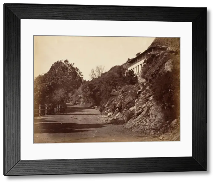 Framed Print : House in Simla, 1850s. Creator: Unknown Framed Print : House in Simla, 1850s. Creator: Unknown