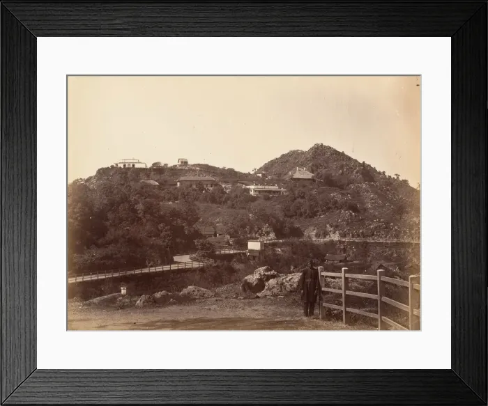 Framed Print : View of Simla, 1850s. Creator: Unknown Framed Print : View of Simla, 1850s. Creator: Unknown