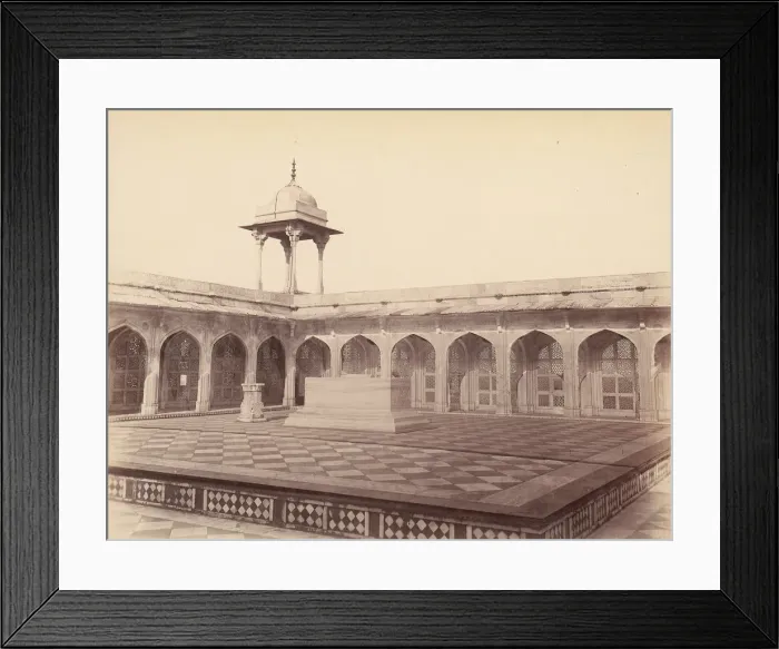 Framed Print : King Akbars Tomb, Agra, 1860s-70s. Creator: Unknown