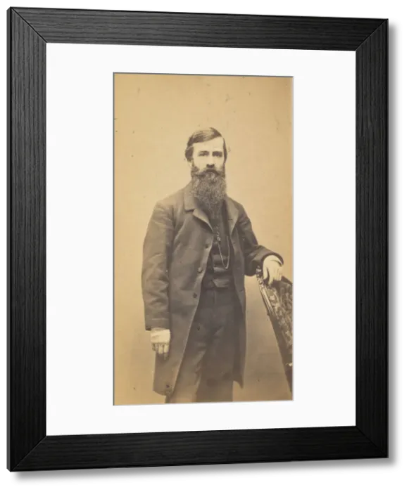 Framed Print : Jervis McEntee, 1860s. Creator: Austin Augustus Turner Framed Print : Jervis McEntee, 1860s. Creator: Austin Augustus Turner