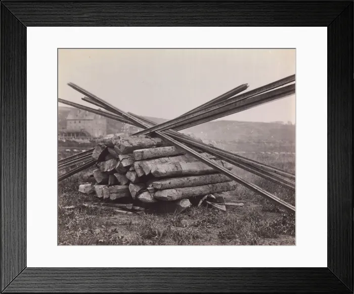 Framed Print : Confederate Method of Destroying Rail Roads at McCloud Mill, Virginia, 1863 Framed Print : Confederate Method of Destroying Rail Roads at McCloud Mill, Virginia, 1863