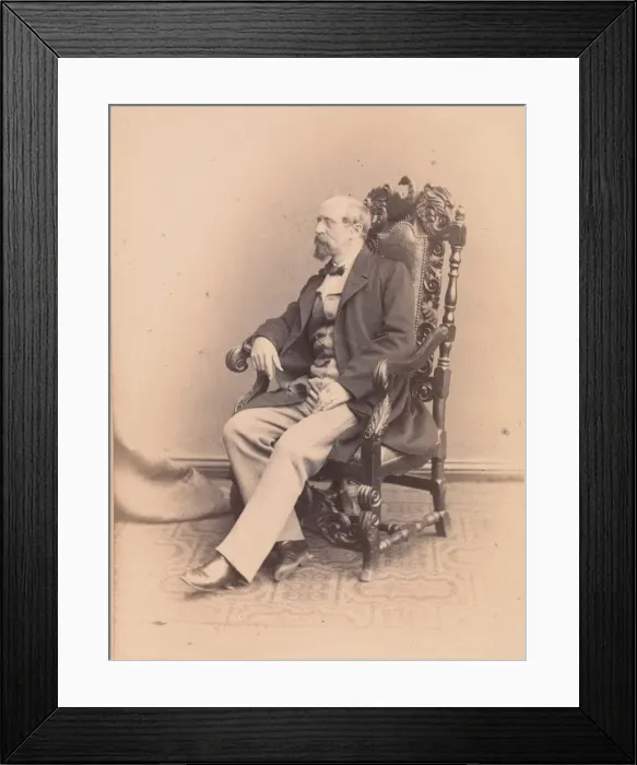 Framed Print : Riefstahl ?, 1860s. Creator: Carl Wigand Framed Print : Riefstahl ?, 1860s. Creator: Carl Wigand