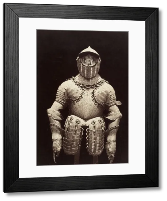 Framed Print : [The Armor of Philip III], 1866. Creator: Jane Clifford