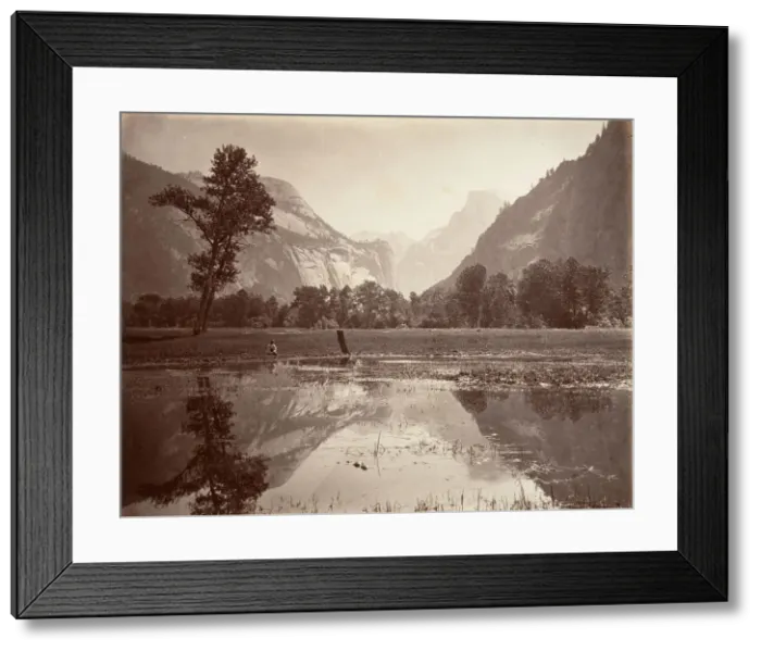 Framed Print : The Domes, Yosemite, ca. 1872, printed ca. 1876. Creator: Attributed to Carleton E Framed Print : The Domes, Yosemite, ca. 1872, printed ca. 1876. Creator: Attributed to Carleton E
