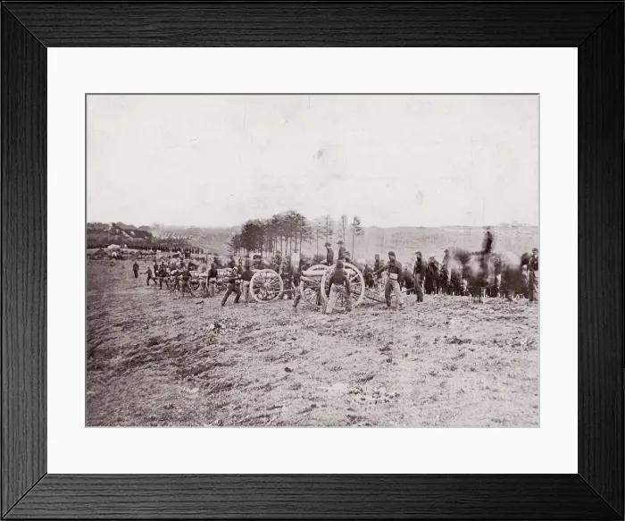 Framed Print : Dutch Gap Canal, James River, 1864. Creator: Egbert Guy Fowx Framed Print : Dutch Gap Canal, James River, 1864. Creator: Egbert Guy Fowx