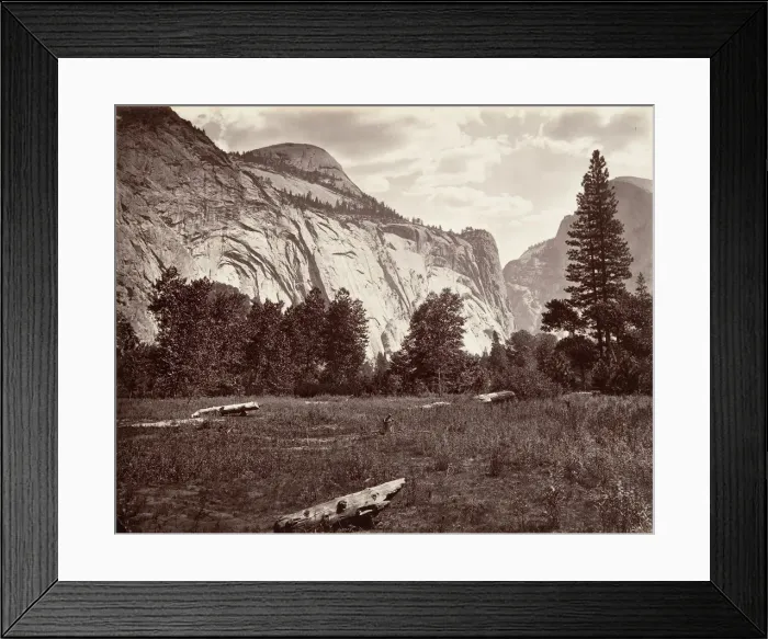 Framed Print : North Dome, 3, 725 feet, Yosemite, ca. 1872, printed ca. 1876 Framed Print : North Dome, 3, 725 feet, Yosemite, ca. 1872, printed ca. 1876