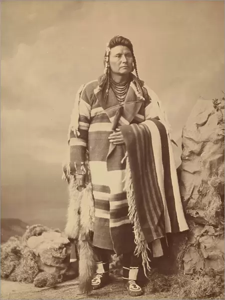 Hinmatoowyalahtq it (Chief Joseph), 1879. Creator: Charles Milton Bell