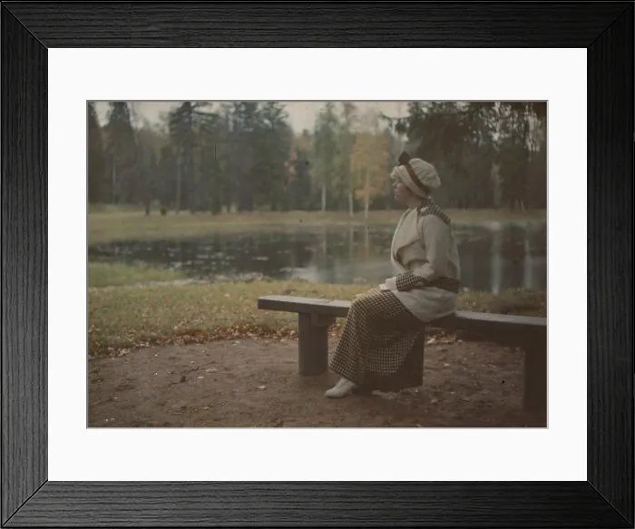 Framed Print : Olga Victorovna Dmitrieff, 1907. Creator: Constantin Mitrofanovitsh Florinsky Framed Print : Olga Victorovna Dmitrieff, 1907. Creator: Constantin Mitrofanovitsh Florinsky