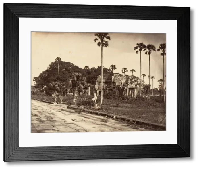 Framed Print : Edicule exterieur Sud, 1866. Creator: Emile Gsell Framed Print : Edicule exterieur Sud, 1866. Creator: Emile Gsell
