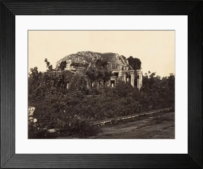 Framed Print : Grande Pagode - Edicule exterieur Sud, 1866. Creator: Emile Gsell Framed Print : Grande Pagode - Edicule exterieur Sud, 1866. Creator: Emile Gsell