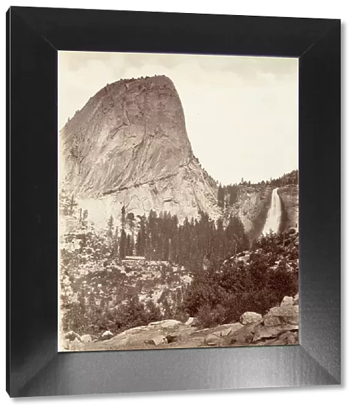 Cap of Liberty and Nevada Fall, Yosemite, ca. 1872, printed ca. 1876