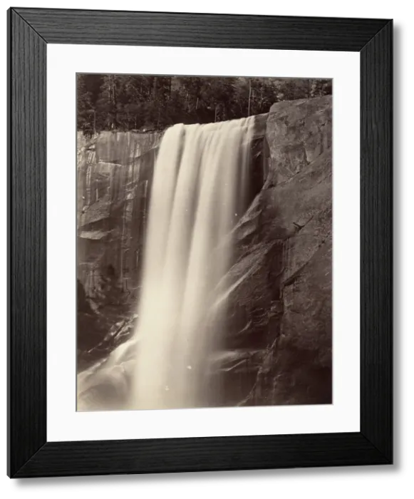 Framed Print : Vernal Falls, 350 feet, Yosemite, ca. 1872, printed ca. 1876 Framed Print : Vernal Falls, 350 feet, Yosemite, ca. 1872, printed ca. 1876