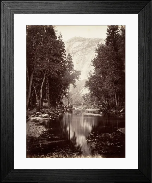 Framed Print : Eagle Point, 4, 000 feet, Yosemite, ca. 1872, printed ca. 1876 Framed Print : Eagle Point, 4, 000 feet, Yosemite, ca. 1872, printed ca. 1876