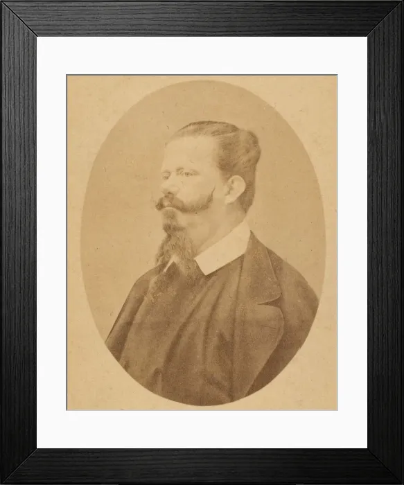 Framed Print : Vittorio Emanuele II, 1867. Creator: Cesare Bernieri Framed Print : Vittorio Emanuele II, 1867. Creator: Cesare Bernieri