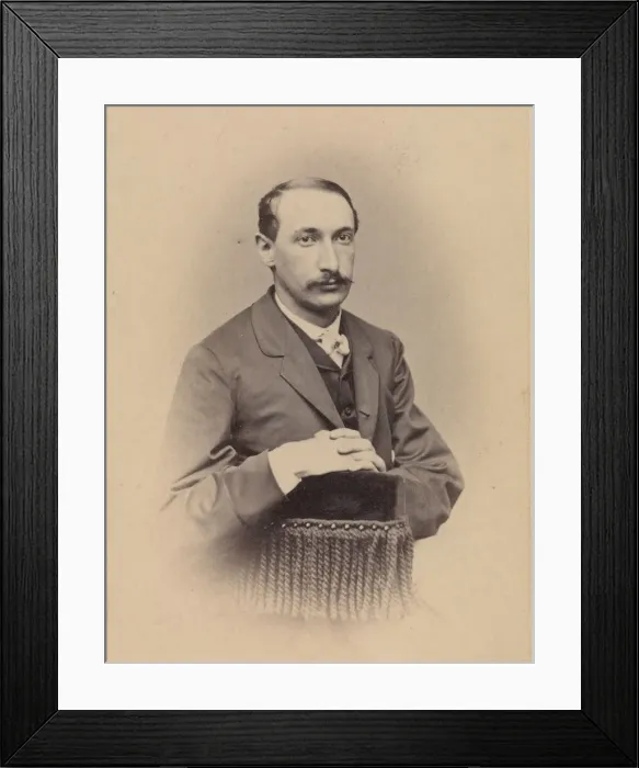 Framed Print : Peter Bonnett Wight, 1860s. Creator: J. Gurney & Son Framed Print : Peter Bonnett Wight, 1860s. Creator: J. Gurney & Son
