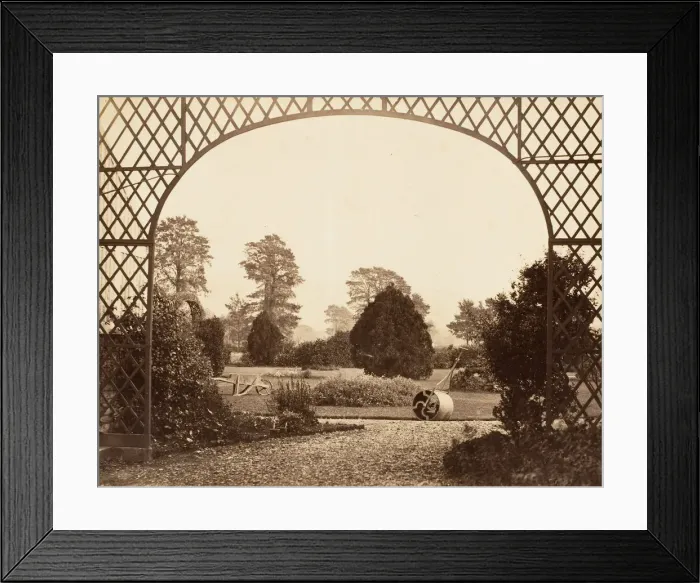Framed Print : The Hyde, Cheltenham, 1853-56. Creator: James Knight Framed Print : The Hyde, Cheltenham, 1853-56. Creator: James Knight