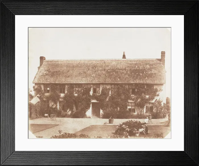 Framed Print : A Very Pretty House, 1853-56. Creator: James Knight Framed Print : A Very Pretty House, 1853-56. Creator: James Knight