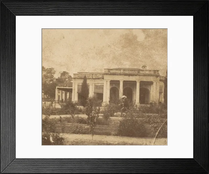 Framed Print : [Government House, Allahabad], 1858. Creator: John Constantine Stanley