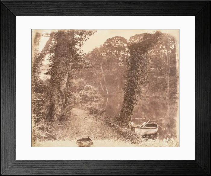 Framed Print : Upper Lake, 1853-56. Creator: John Dillwyn Llewelyn Framed Print : Upper Lake, 1853-56. Creator: John Dillwyn Llewelyn