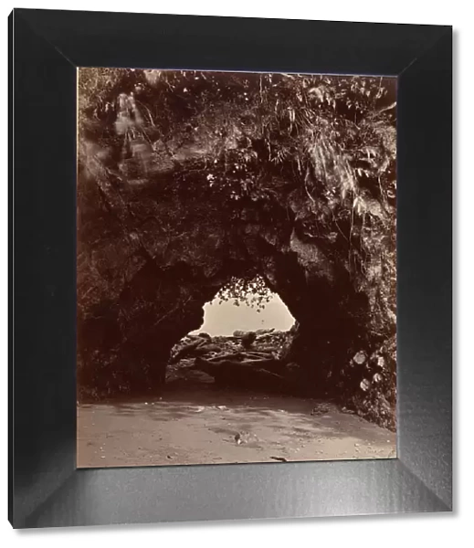 Tropical Scenery, Natural Arch, Cupica Bay, 1871. Creator: John Moran