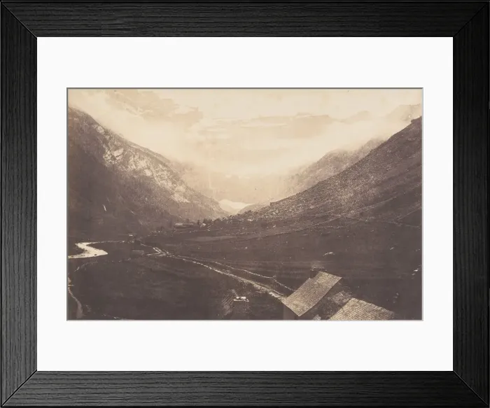 Framed Print : Cirque de Gavarnie, St Sauveur, 1853. Creator: Joseph Vigier Framed Print : Cirque de Gavarnie, St Sauveur, 1853. Creator: Joseph Vigier