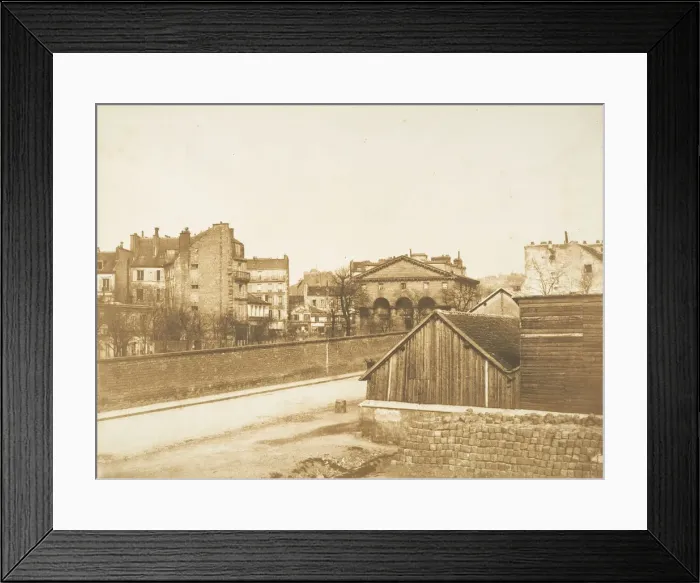 Framed Print : [View from Photographers Studio], 1851-54. Creator: Gustave Le Gray