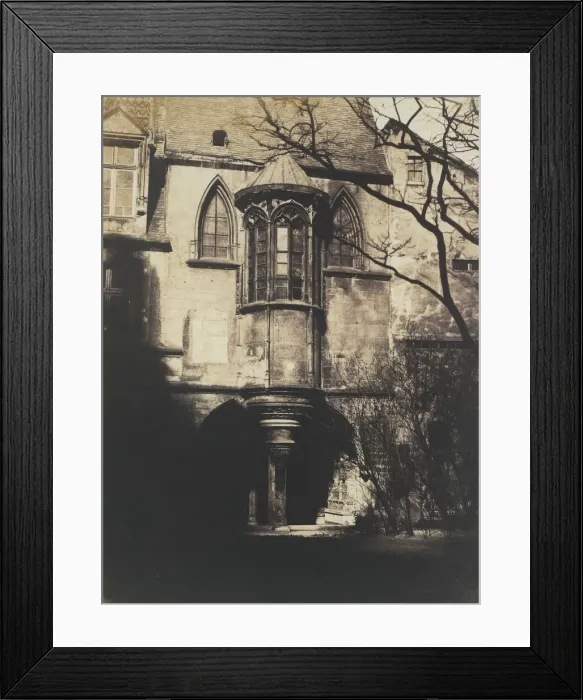 Framed Print : Hotel de Cluny, Paris, ca. 1851. Creator: Gustave Le Gray Framed Print : Hotel de Cluny, Paris, ca. 1851. Creator: Gustave Le Gray