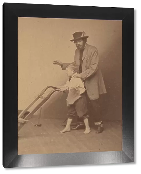 Edward Everett Hale and Son, ca. 1865. Creator: James Wallace Black