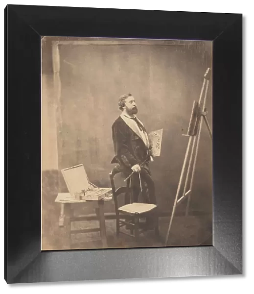 Portrait of J. Savile Lumley, Madrid, 1859. Creator: Gustave Penabert