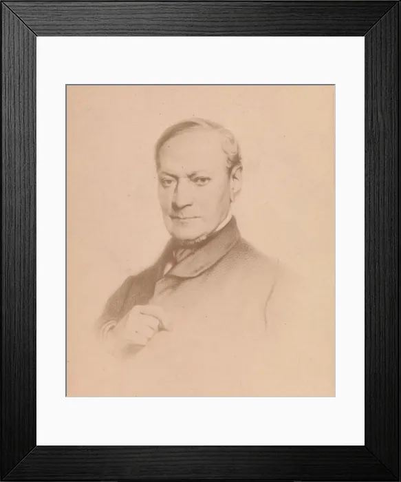 Framed Print : [Eugene Joseph Verboeckhoven], 1860s. Creator: Hector de Saedeler