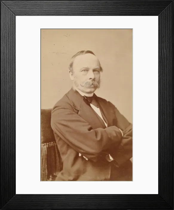 Framed Print : [Meyer George von Bremen], 1860s. Creator: Heinrich Graf