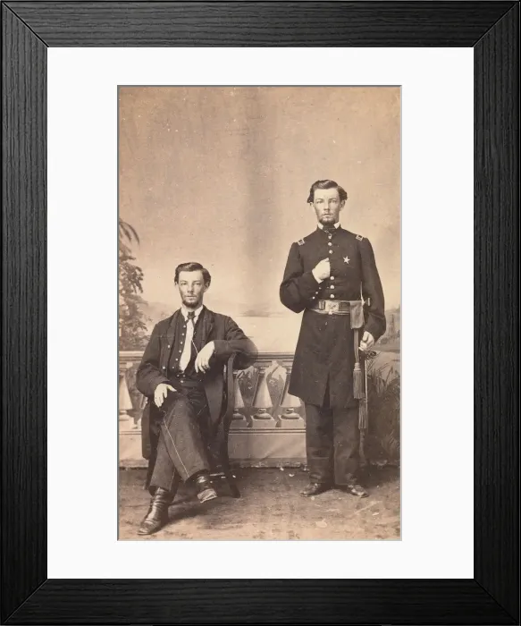 Framed Print : Alonzo H. Sterrett, Late Adjutant, Fortieth U. S. Infantry, July 27, 1865 Framed Print : Alonzo H. Sterrett, Late Adjutant, Fortieth U. S. Infantry, July 27, 1865