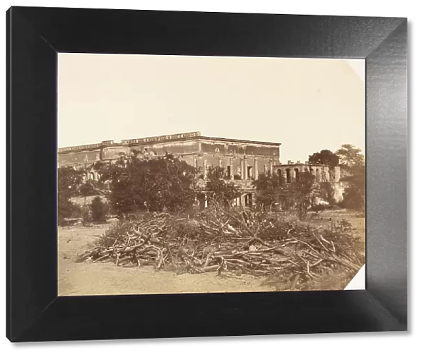 [Metcalfe House, Delhi], 1858-61. Creator: Jean Baptiste Oscar Mallitte
