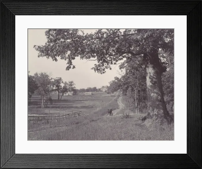 Framed Print : Wisconsin Landscape, 1889. Creator: Henry Hamilton Bennett Framed Print : Wisconsin Landscape, 1889. Creator: Henry Hamilton Bennett