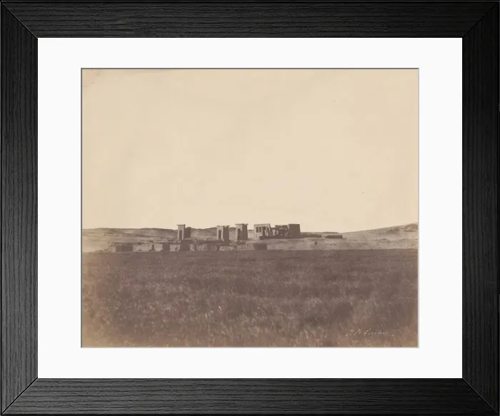 Framed Print : Temple de Deboud, 1853-54. Creator: John Beasley Greene Framed Print : Temple de Deboud, 1853-54. Creator: John Beasley Greene