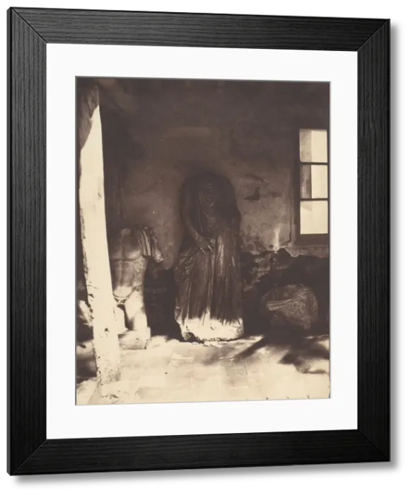 Framed Print : Antiquities in the Museum at Cherchell, Algeria, 1853-54. Creator: John Beasley Greene Framed Print : Antiquities in the Museum at Cherchell, Algeria, 1853-54. Creator: John Beasley Greene