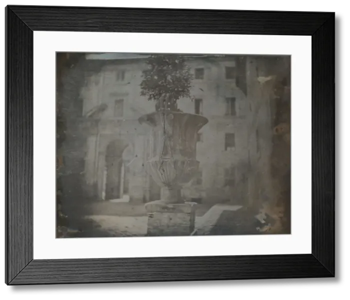 Framed Print : Vase, Santa Cecilia in Trastevere, Rome, 1842. Creator: Joseph Philibert Girault De Framed Print : Vase, Santa Cecilia in Trastevere, Rome, 1842. Creator: Joseph Philibert Girault De