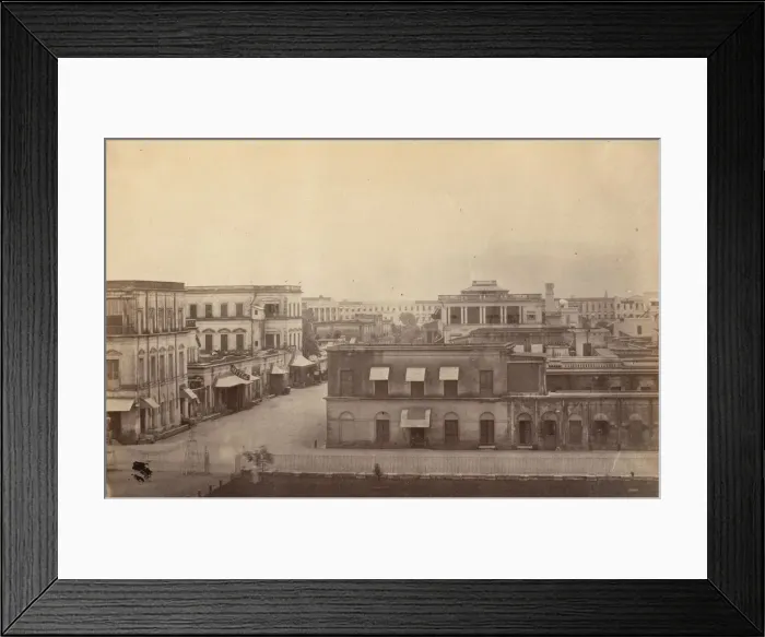 Framed Print : [Kitchen and Stables of Government House, Calcutta], 1858-61