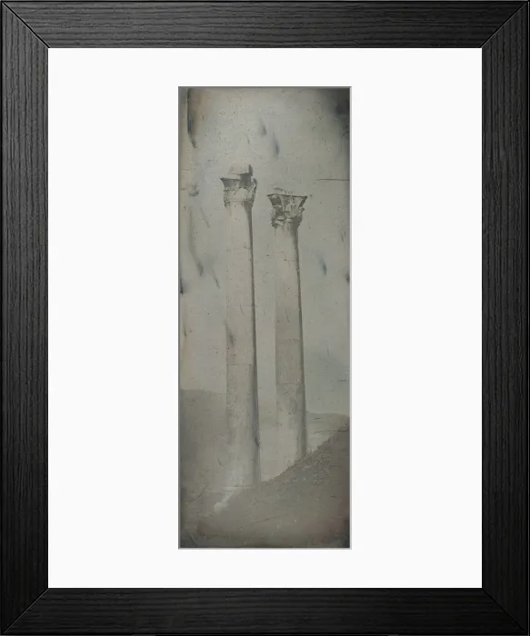 Framed Print : 53. Athenes. Temple de Bacchus, 1842. Creator: Joseph Philibert Girault De Prangey