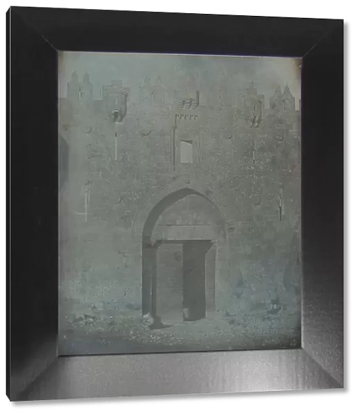 Damascus Gate, Jerusalem, 1842-44. Creator: Joseph Philibert Girault De Prangey