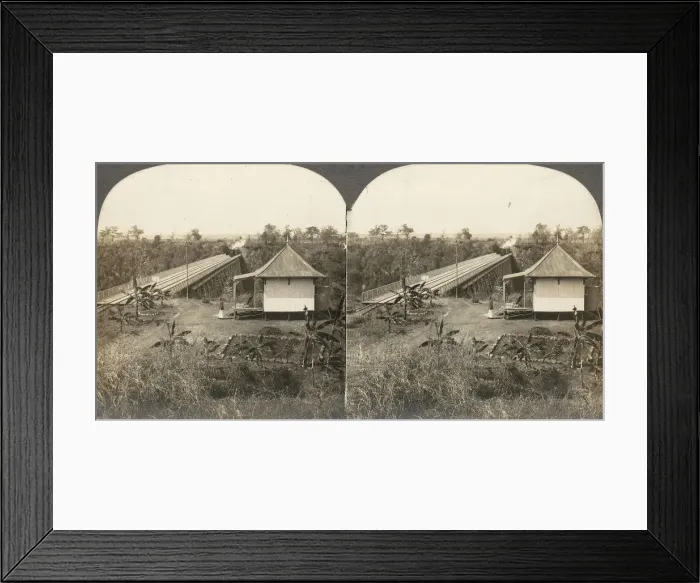 Framed Print : Group of 14 stereographs of Africa and Actors, 1850s-1910s. Creator: Kilburn Brothers Framed Print : Group of 14 stereographs of Africa and Actors, 1850s-1910s. Creator: Kilburn Brothers